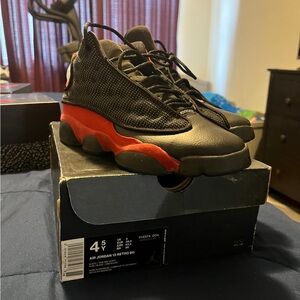 Jordan’s 13s 4.5y but 6/6.5 in women.